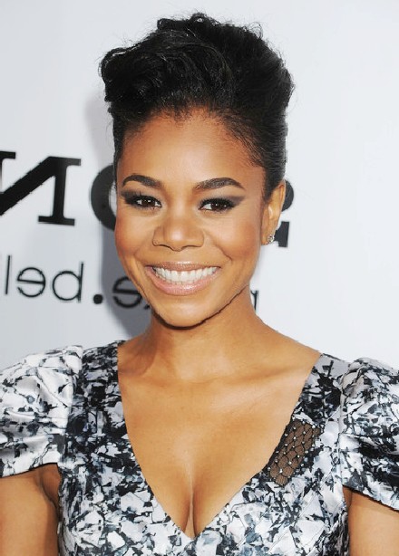 Black Pompadour Hairstyle for women