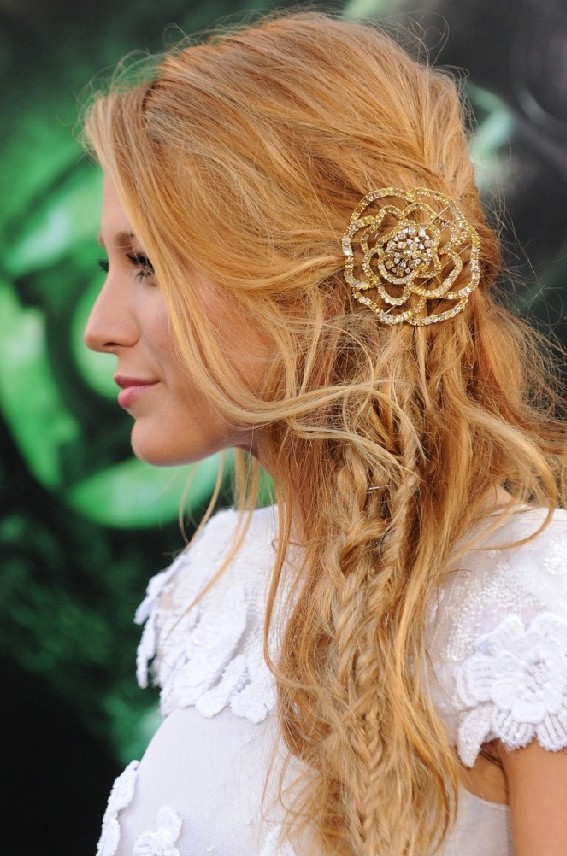 Blake Side Braid for Long Hair