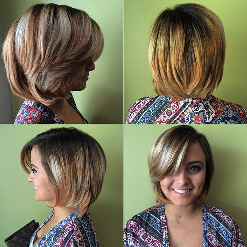 Blonde Hair with Sliver Highlights