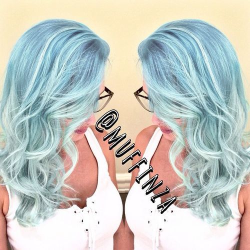 Blue Ombre Hair