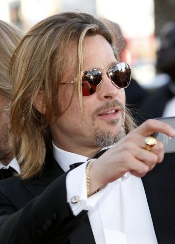 Brad Pitt Layered Hairstyles Brad Pitt Layered Hairstyles