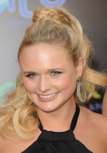 Braid Wrapped High Ponytail - Blonde Ponytail Hair Style Braid Wrapped High Ponytail - Blonde Ponytail Hair Style