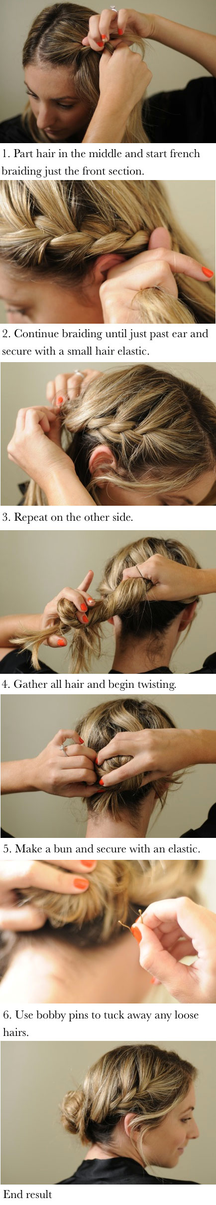 Braided bun tutorial