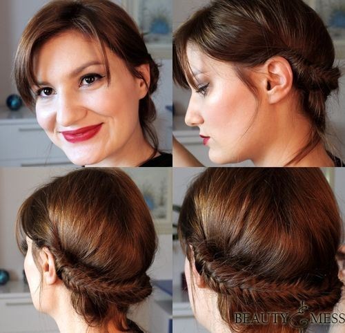Braided Romantic Updo