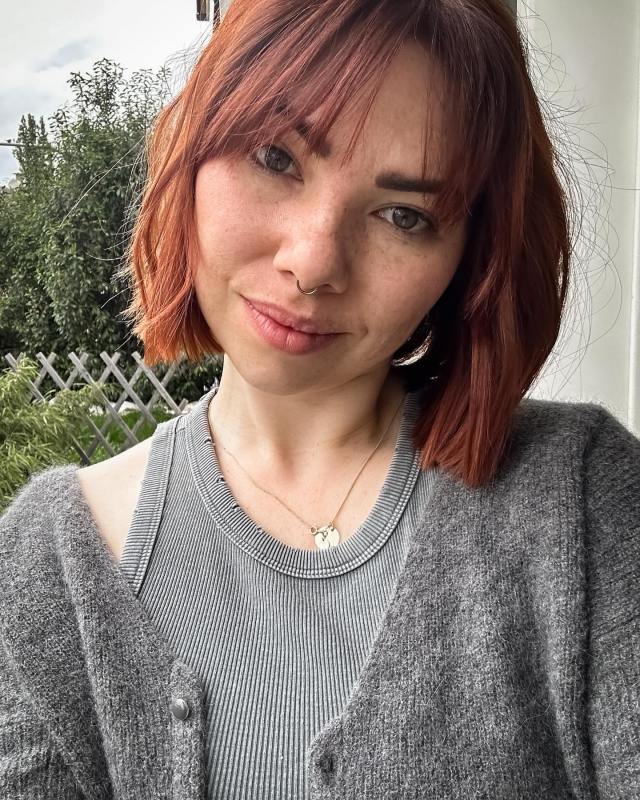 Bright Copper bob