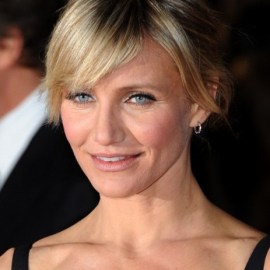 Cameron Diaz Chignon Updo Hairstyle