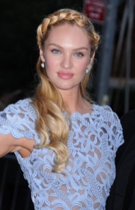 Candice Swanepoel Heidi Braided Updo for Long Hair Candice Swanepoel Heidi Braided Updo 2013