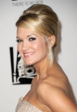 Classic Sleek French Twist Updo Hairstyle 2025 Carrie Underwood Classic Sleek French Twist Updo Hairstyle