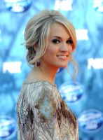 Carrie Underwood Simple Loose Messy Updo Carrie Underwood Simple Loose Messy Updo