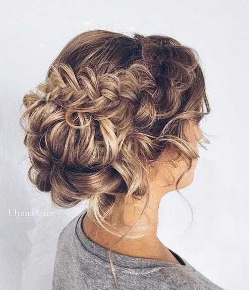 Chic Updos for Medium Length Hair Chic Romantic updos for wedding