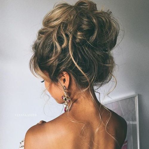 Chic Updos for Medium Length Hair Chic messy updo for medium hair