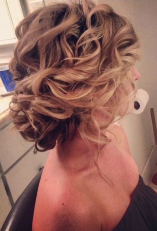 Chic Updos for Medium Length Hair Chic gorgeous wedding updo for shoulder length hair
