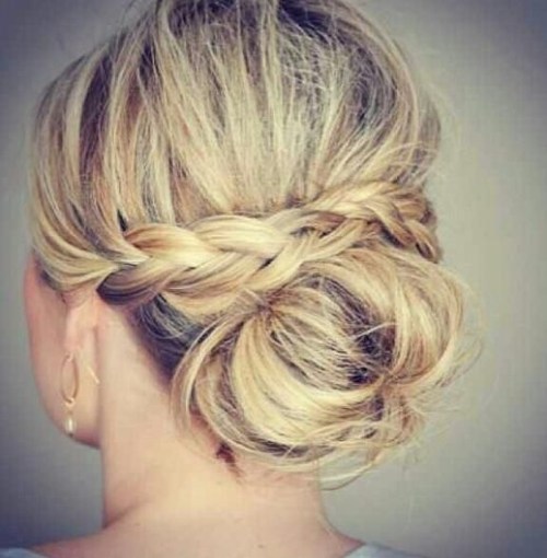 Chic Updos for Medium Length Hair Chic Updos for Medium Length Hair