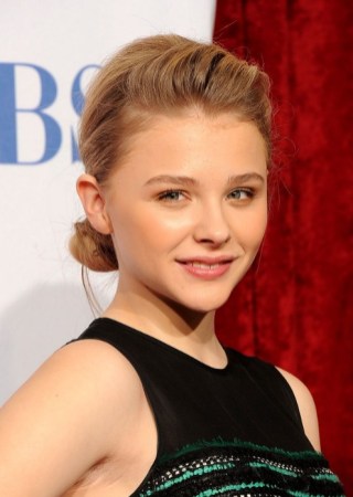 2025 Prom Hairstyle: Elegant Low Loose Bun Hairstyle for Prom Chloe Grace Moretz Elegant Low Loose Bun Hairstyle for Prom