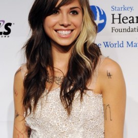 Trendy hair color - Christina Perri hairstyle