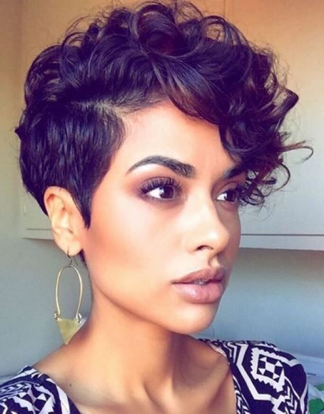 curly pixie cut 2022