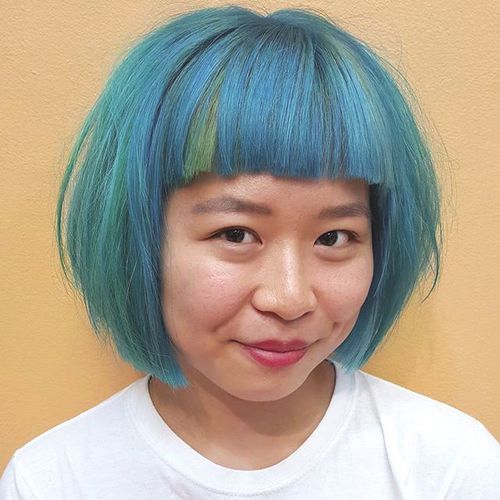 Cute Blue Bob