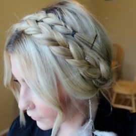 Cute Milkmaid Braids for Girls