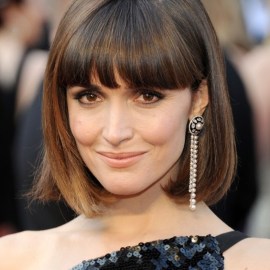 Cute short pageboy hairstyle