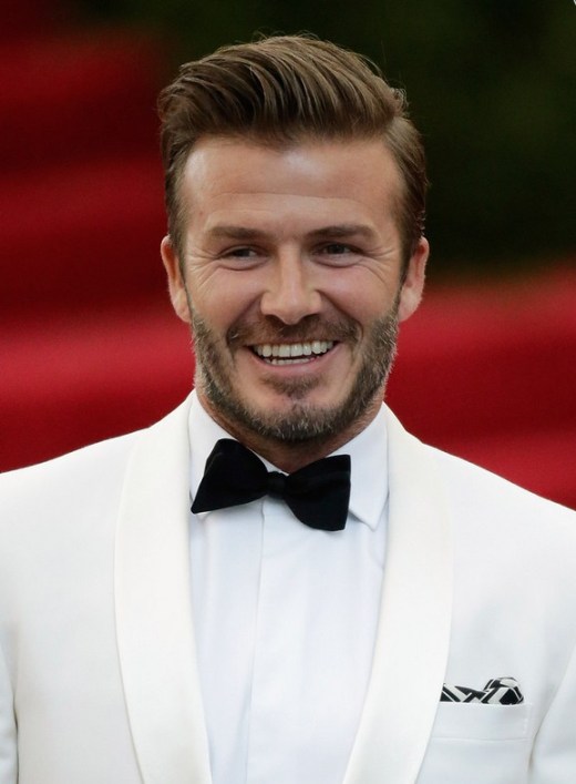 David Beckham's Hairstyle 2014