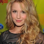 Dianna Agron Casual Long Curly Hairstyle