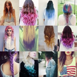 Dip dyed hair 3
