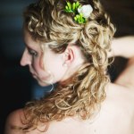 DIY Wedding Hairstyles: The Pulled Back Curls