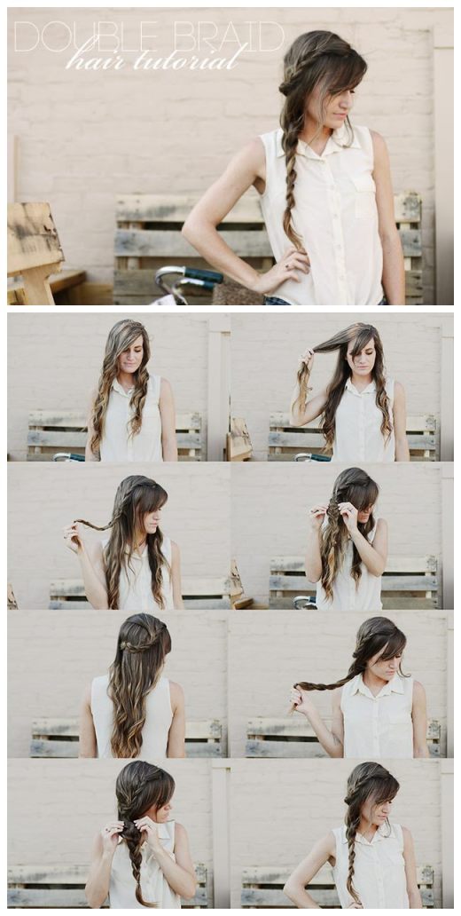 Hair Tutorial: How to do Cute Double Braid
