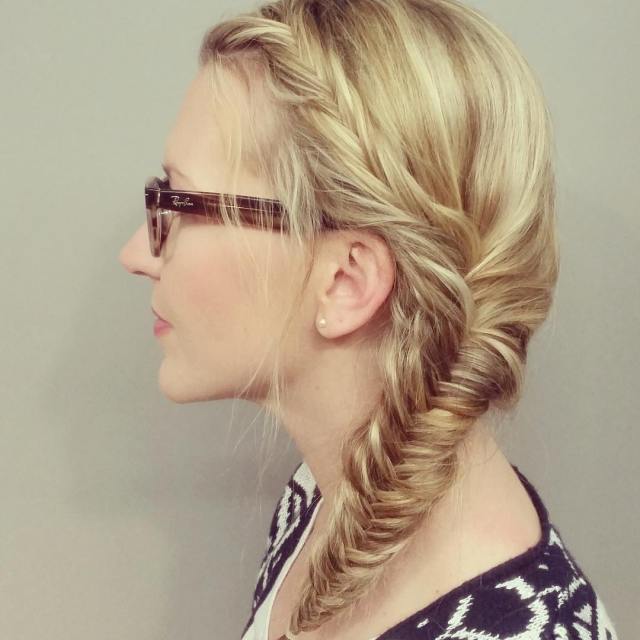 Elegant Side Fishtail Twist