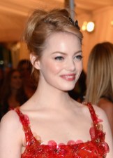 Emma Stone Beautiful Updo Hairstyle for Homecoming from Emma Stone  Emma Stone Beautiful Updo Hairstyle for Homecoming from Emma Stone