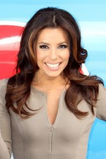 Eva Longoria Center Part Long Wavy Hairstyle Eva Longoria Center Part Long Wavy Hairstyle
