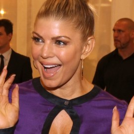 Fergie Classic Bun Updo