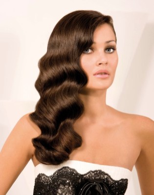 Finger waves hairstyle for long hair Finger waves hairstyle for long hair