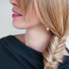 Side Fishtail Braid - Simple Easy Side Braid for Summer
