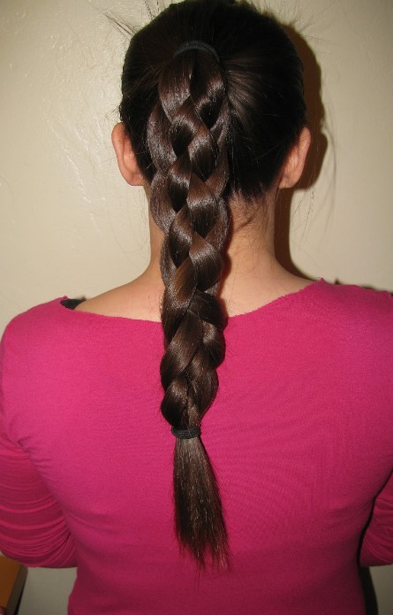Five Strand Braid Hairsttyle for Women Five Strand Braid Hairstyle for Women 2013 - 2014