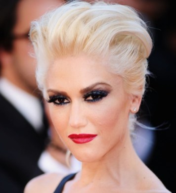 Formal French Twist Updo from Gwen Stefani  Formal French Twist Updo 2013