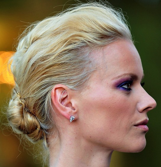 Franziska Knuppe Chignon Updo Hairstyle