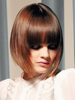 Graduated Bob with Fringe Graduated Bob with Fringe
