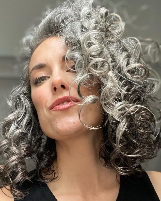 Gray Hair style 1