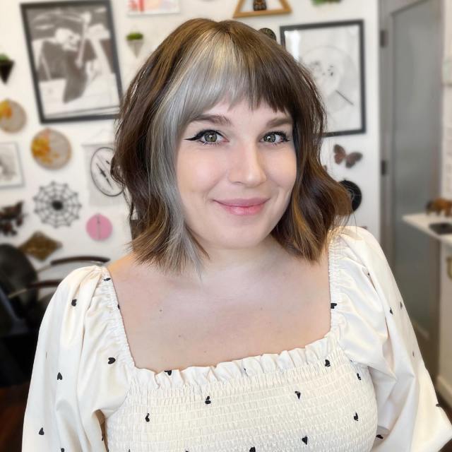 Gray Hair style 2