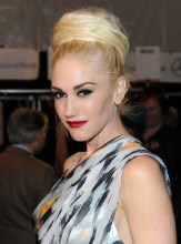 Gwen Stefani Formal Textured Bun Updo for Long Hair Gwen Stefani Formal Textured Bun Updo