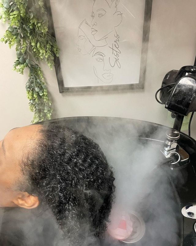 Hair Steaming 1