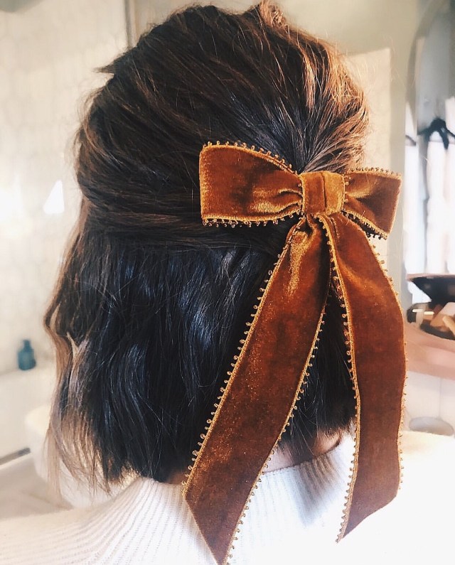 Half Up With a Bow
