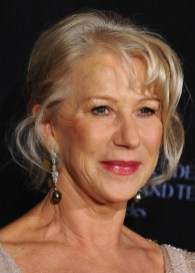 Helen Mirren French Twist Updo for Women Over 60 Helen Mirren French Twist Updo for older Women