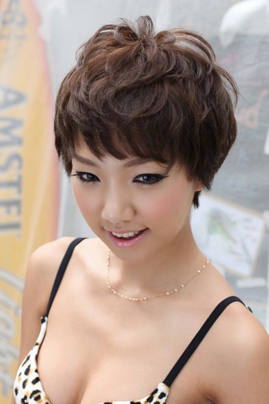 Hot Japanese Girl - Cute Short Pixie Cut for Young Ladies