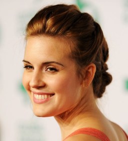 Maggie Grace Intricate Braided Updo Hairstyle  Maggie Grace Intricate Braided Updo Hairstyle 2013