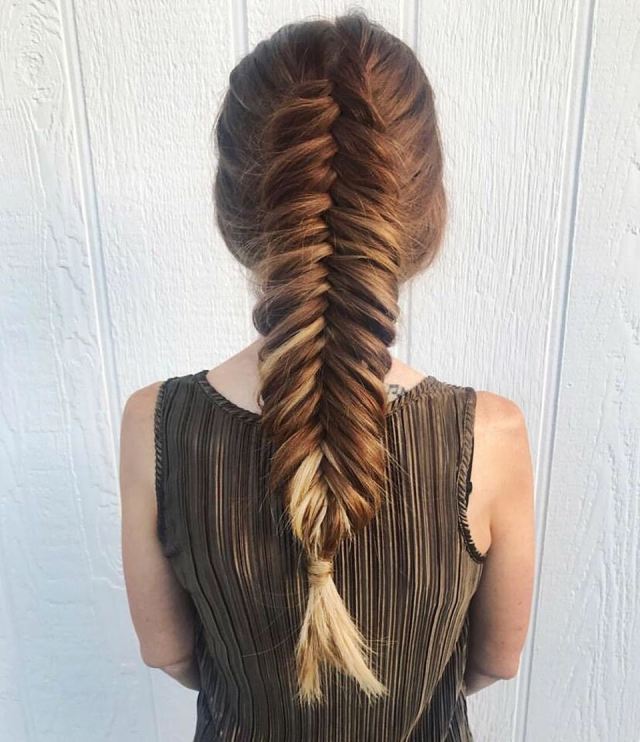 Inverse Fishtail Braid