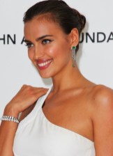 Irina Shayk Tightly Twisted Knot Updo Hairstyle Irina Shayk Tightly Twisted Knot Updo Hairstyle