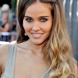 Sexy long wavy ombre hair - Isabel Lucas hairstyles
