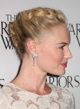 Kate Bosworth Braided French Twist Updo Hairstyle Kate Bosworth Braided French Twist Updo Hairstyle